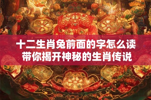 十二生肖兔前面的字怎么读 带你揭开神秘的生肖传说