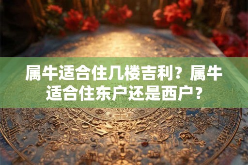 属牛适合住几楼吉利？属牛适合住东户还是西户？