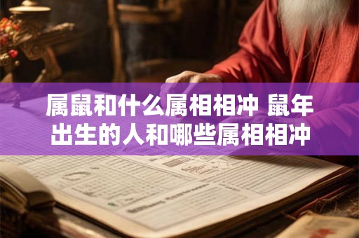 属鼠和什么属相相冲 鼠年出生的人和哪些属相相冲