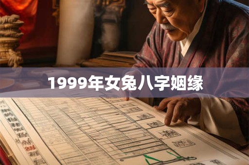 1999年女兔八字姻缘