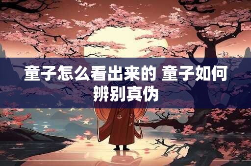 童子怎么看出来的 童子如何辨别真伪