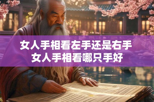女人手相看左手还是右手 女人手相看哪只手好