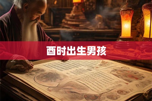 酉时出生男孩