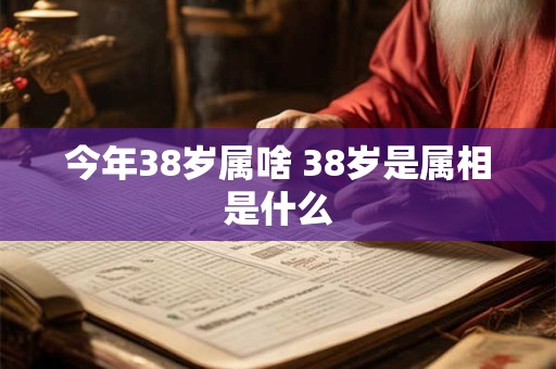 今年38岁属啥 38岁是属相是什么