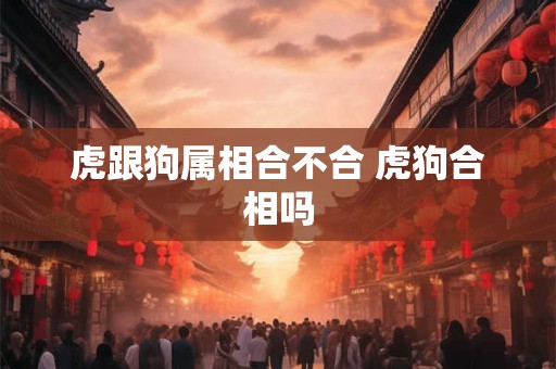虎跟狗属相合不合 虎狗合相吗