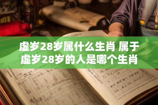 虚岁28岁属什么生肖 属于虚岁28岁的人是哪个生肖