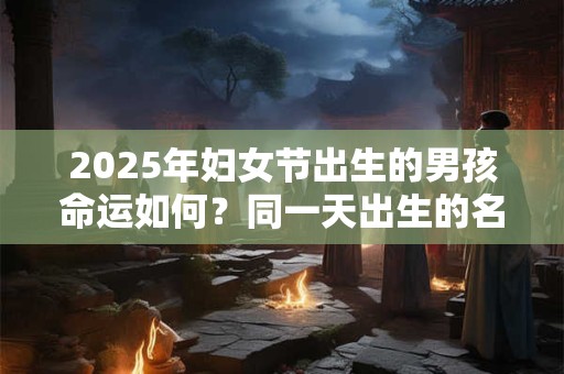 2025年妇女节出生的男孩命运如何？同一天出生的名人有哪些？