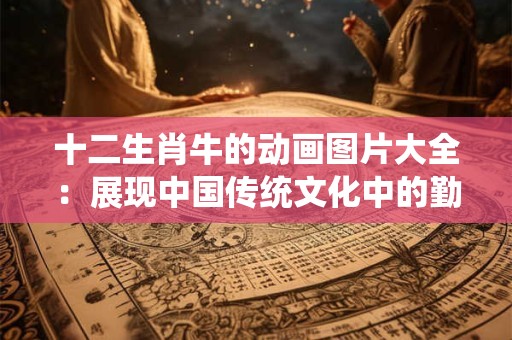 十二生肖牛的动画图片大全：展现中国传统文化中的勤劳与坚韧