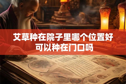 艾草种在院子里哪个位置好 可以种在门口吗