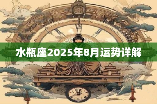水瓶座2025年8月运势详解