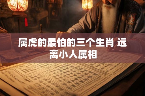 属虎的最怕的三个生肖 远离小人属相