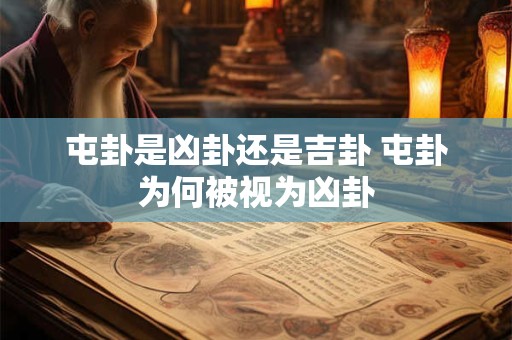 屯卦是凶卦还是吉卦 屯卦为何被视为凶卦