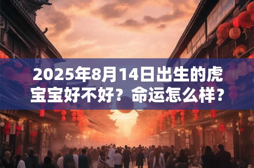 2025年8月14日出生的虎宝宝好不好？命运怎么样？