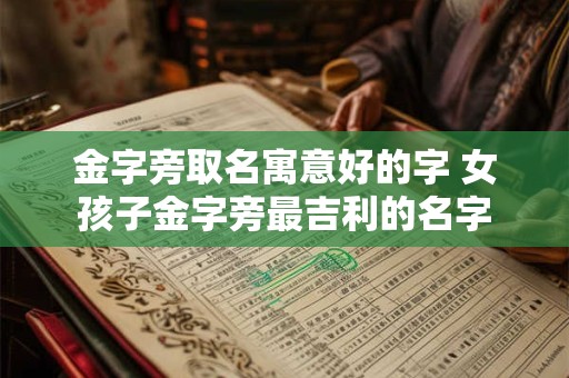 金字旁取名寓意好的字 女孩子金字旁最吉利的名字