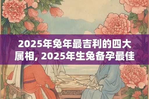 2025年兔年最吉利的四大属相, 2025年生兔备孕最佳时间表