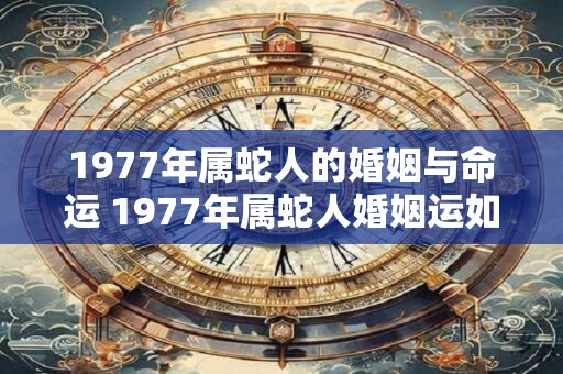 1977年属蛇人的婚姻与命运 1977年属蛇人婚姻运如何