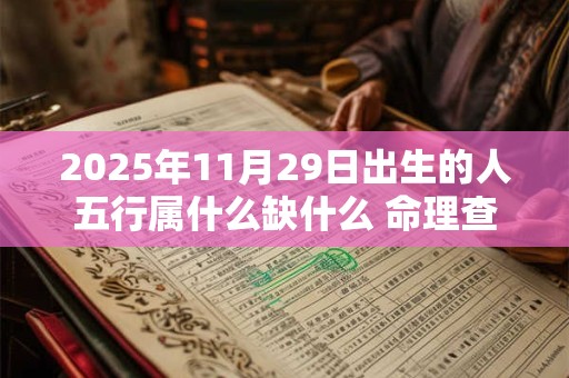 2025年11月29日出生的人五行属什么缺什么 命理查询