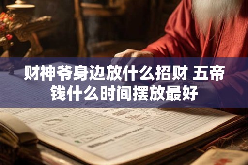 财神爷身边放什么招财 五帝钱什么时间摆放最好