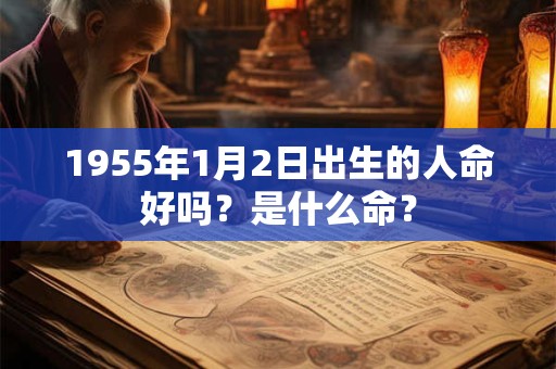 1955年1月2日出生的人命好吗？是什么命？