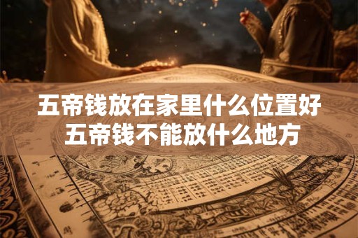五帝钱放在家里什么位置好 五帝钱不能放什么地方