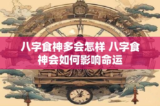 八字食神多会怎样 八字食神会如何影响命运 八字食神多会怎样 八字食神会如何影响命运