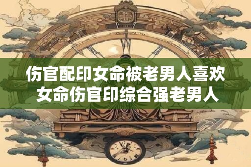 伤官配印女命被老男人喜欢 女命伤官印综合强老男人为何钟爱
