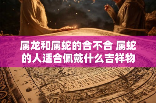 属龙和属蛇的合不合 属蛇的人适合佩戴什么吉祥物