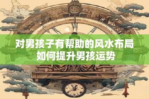 对男孩子有帮助的风水布局 如何提升男孩运势