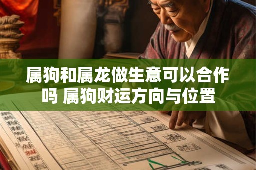 属狗和属龙做生意可以合作吗 属狗财运方向与位置