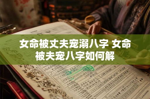 女命被丈夫宠溺八字 女命被夫宠八字如何解