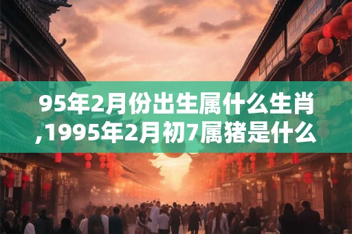 95年2月份出生属什么生肖,1995年2月初7属猪是什么命
