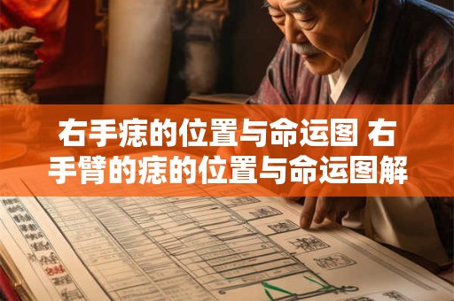 右手痣的位置与命运图 右手臂的痣的位置与命运图解