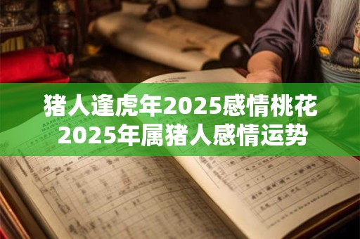 猪人逢虎年2025感情桃花 2025年属猪人感情运势