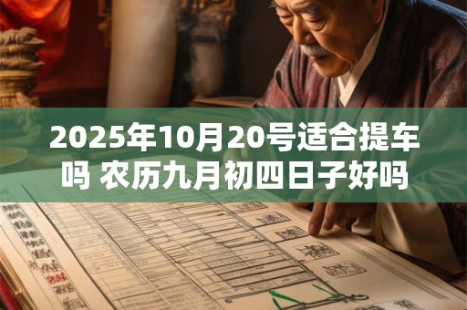 2025年10月20号适合提车吗 农历九月初四日子好吗