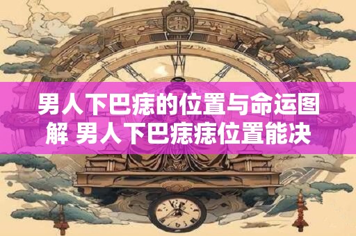男人下巴痣的位置与命运图解 男人下巴痣痣位置能决定命运吗