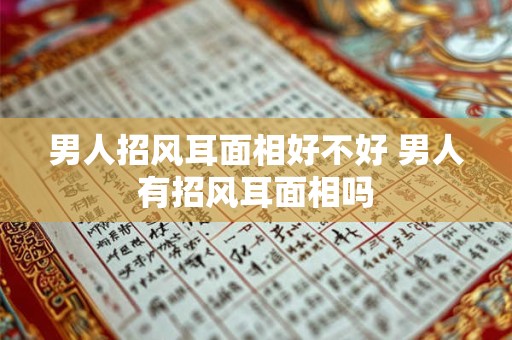 男人招风耳面相好不好 男人有招风耳面相吗