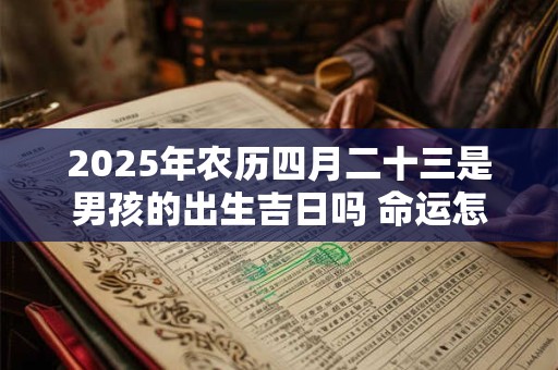 2025年农历四月二十三是男孩的出生吉日吗 命运怎么样
