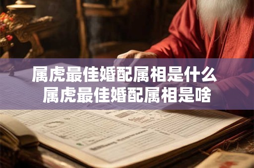 属虎最佳婚配属相是什么 属虎最佳婚配属相是啥