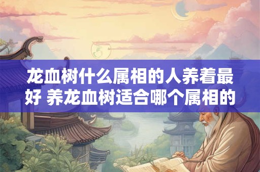 龙血树什么属相的人养着最好 养龙血树适合哪个属相的人