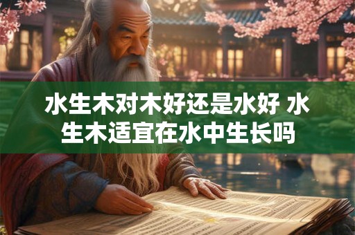 水生木对木好还是水好 水生木适宜在水中生长吗