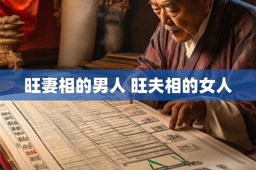 旺妻相的男人 旺夫相的女人