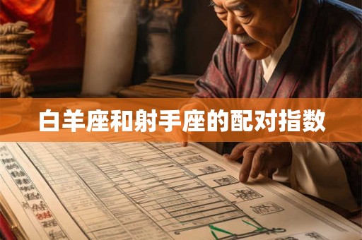 白羊座和射手座的配对指数