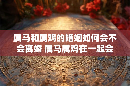 属马和属鸡的婚姻如何会不会离婚 属马属鸡在一起会怎样 属马和属鸡的婚姻如何会不会离婚 属马属鸡在一起会怎样