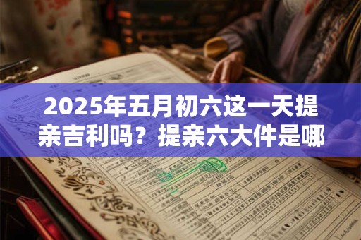 2025年五月初六这一天提亲吉利吗？提亲六大件是哪些