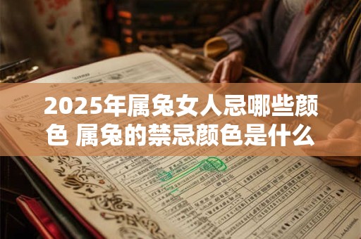 2025年属兔女人忌哪些颜色 属兔的禁忌颜色是什么