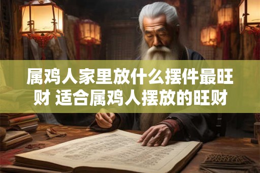 属鸡人家里放什么摆件最旺财 适合属鸡人摆放的旺财吉祥物