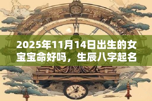 2025年11月14日出生的女宝宝命好吗，生辰八字起名字