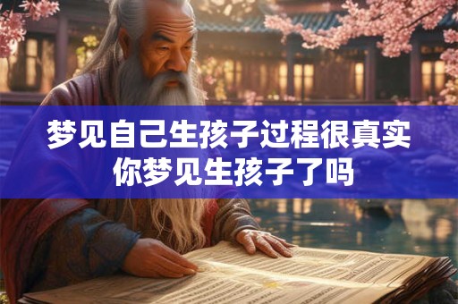 梦见自己生孩子过程很真实 你梦见生孩子了吗