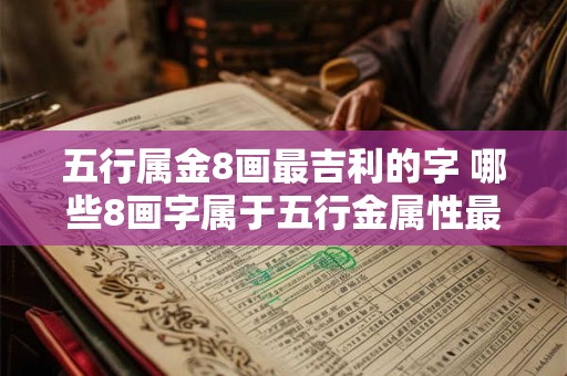 五行属金8画最吉利的字 哪些8画字属于五行金属性最为吉利