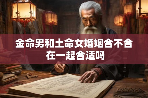 金命男和土命女婚姻合不合 在一起合适吗